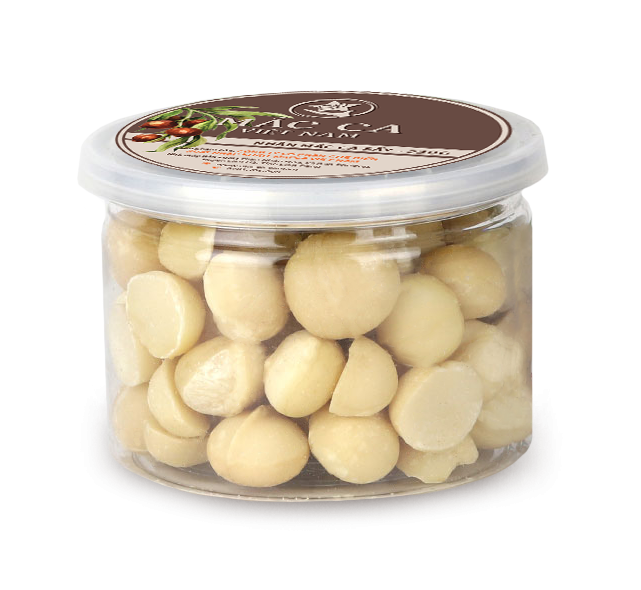 Macadamia nuts Plastic jar 220g